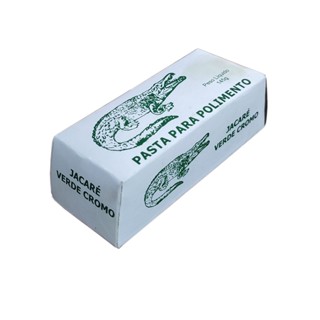 Pasta Abrasiva Jacaré Verde Cromo 145 Gramas em Oferta na Shopee