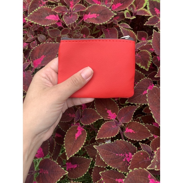 Bolsinha Feminina Porta Moeda E Cédula Couro Sintético