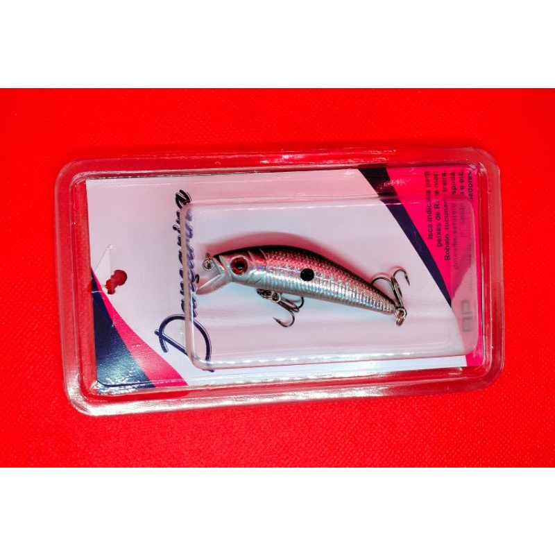isca artificial Dançarina  marca BP robalo tucunaré traíra doura peixes predadores de rio e mar e pesqueiros de caiaque banco ou de beirada isca profissional testada e aprovada , nado realístico pintura impecável , e garateia afiadas
