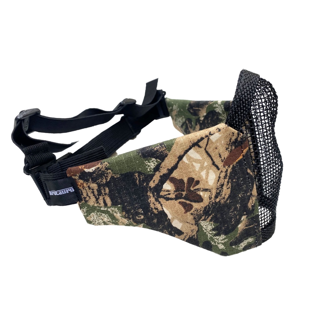 Mascara para Airsoft Camuflado Folhas Folhagem Desert Paintball