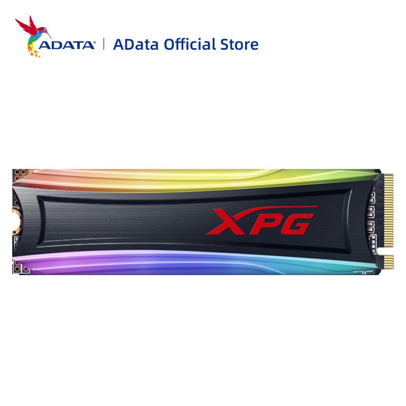 ADATA XPG SPECTRIX S40G RGB M2 Pen Drive De Estado Sólido NVMe 1TB M . 2 2280 PCIe Solid Interno , Adequado Para Laptop Desktop K9SE