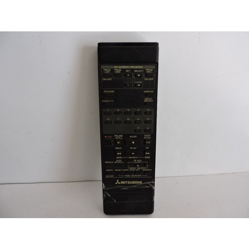 Controle Remoto Mitsubishi Funcionando Video Cassete