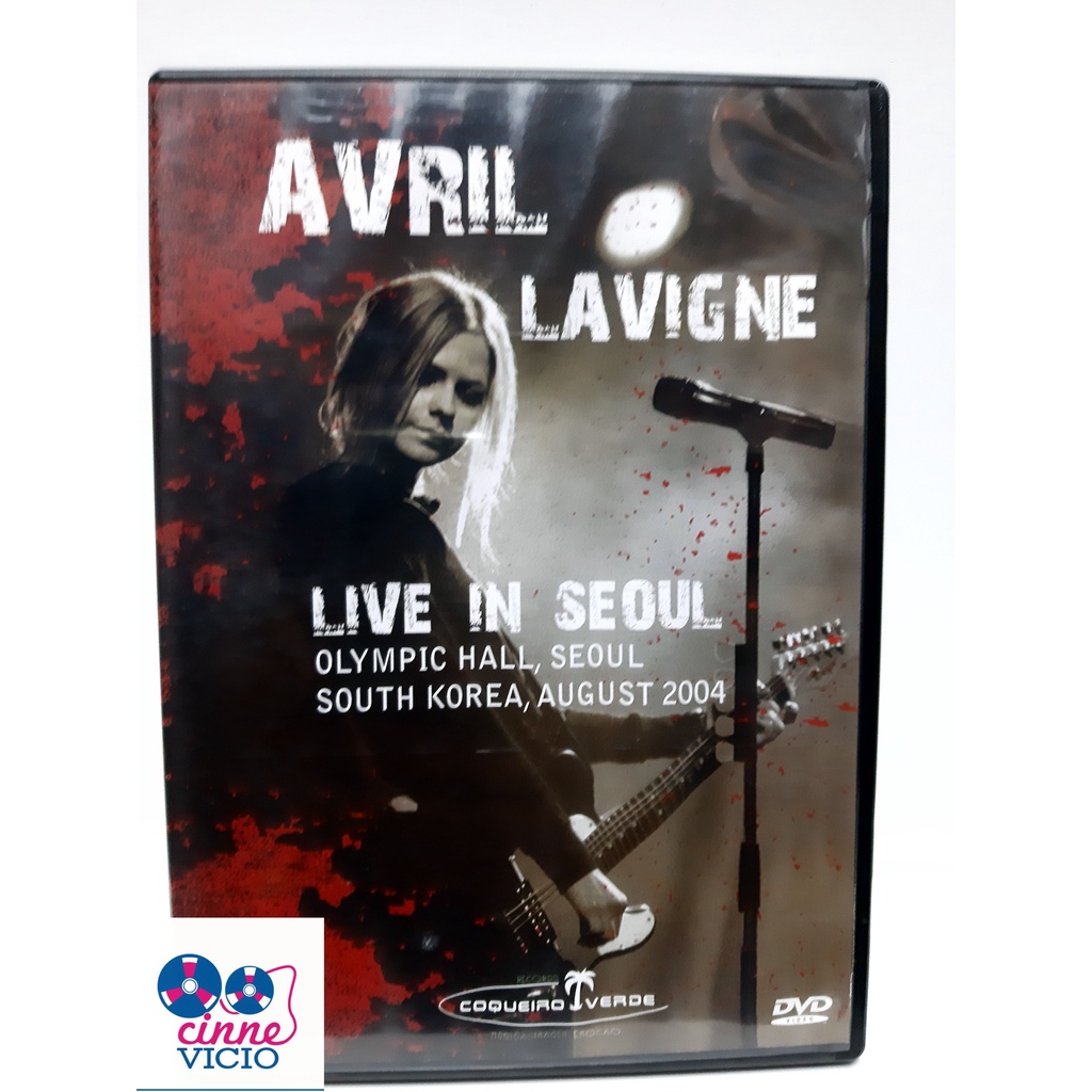 DVD Avril Lavigne - Live in Seoul - Olympic Hall, Seoul South Korea, August 2004