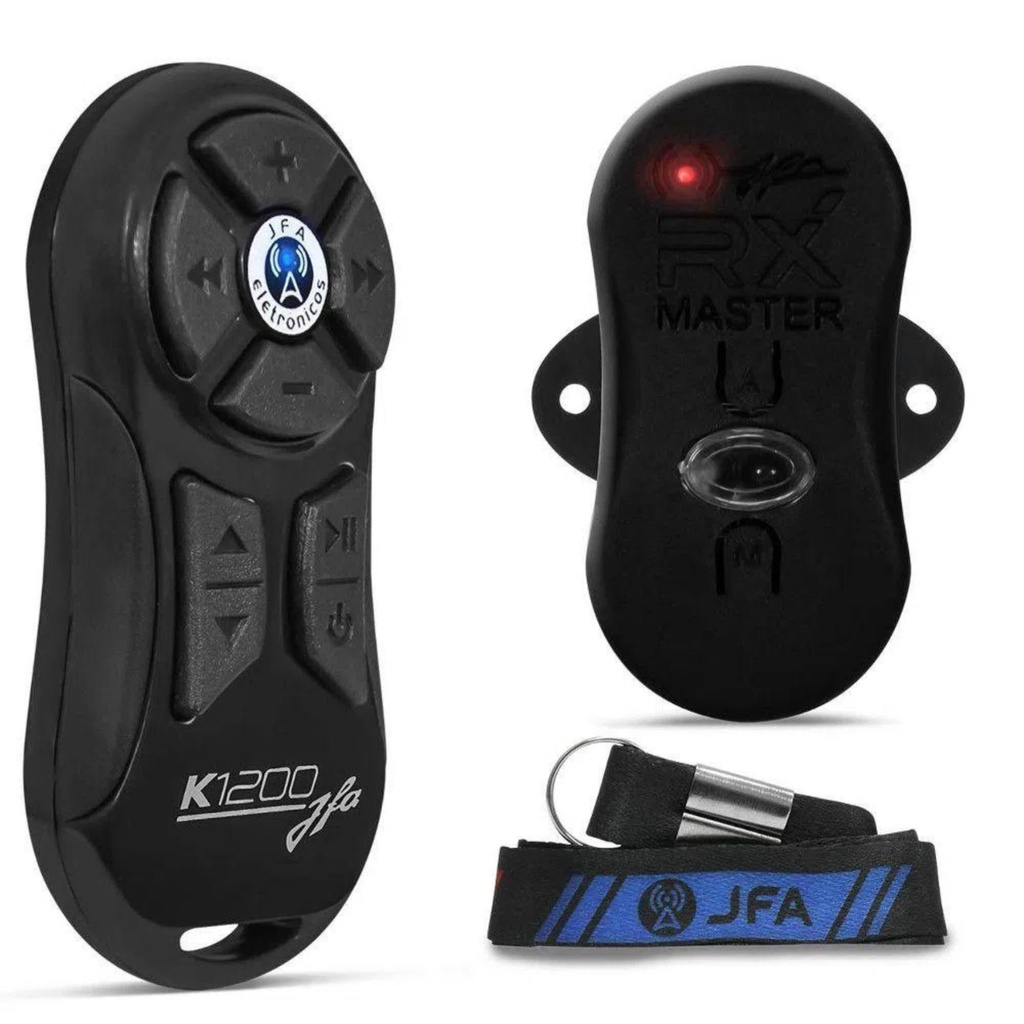 Controle Remoto Universal Longa Distância Jfa K1200 Preto