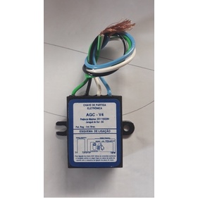 Chave De Partida Eletrônica Agc V4 Motores Até 2cv 110/220v em Oferta na Shopee