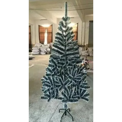 Árvore de natal nevada natalino tamanho 120cm/150cm/180cm/210cm com suporte de ferro/plástico para festa de natal decoração