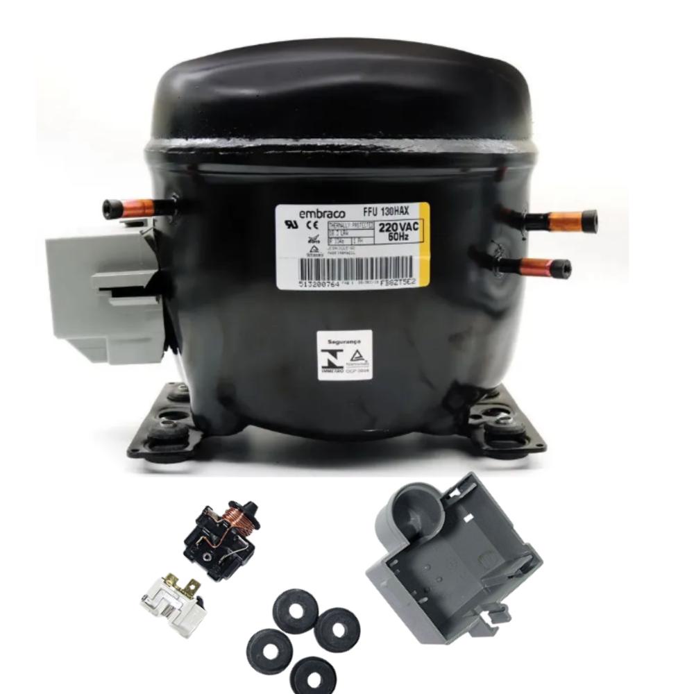 Compressor Motor Embraco 1/4+ R134 220v - W11375485