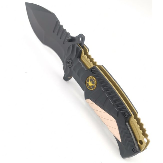 Canivete Tático Militar Semiautomático Saque Rápido Special Forces 0882