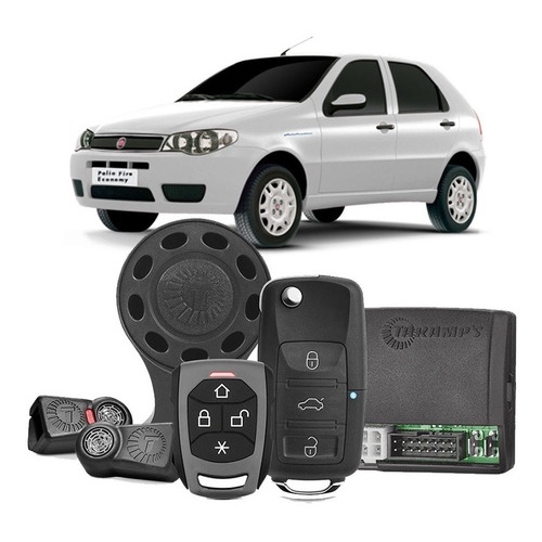 Alarme Carro Taramps Tw 20ch G4 Chave Canivete Fiat Palio