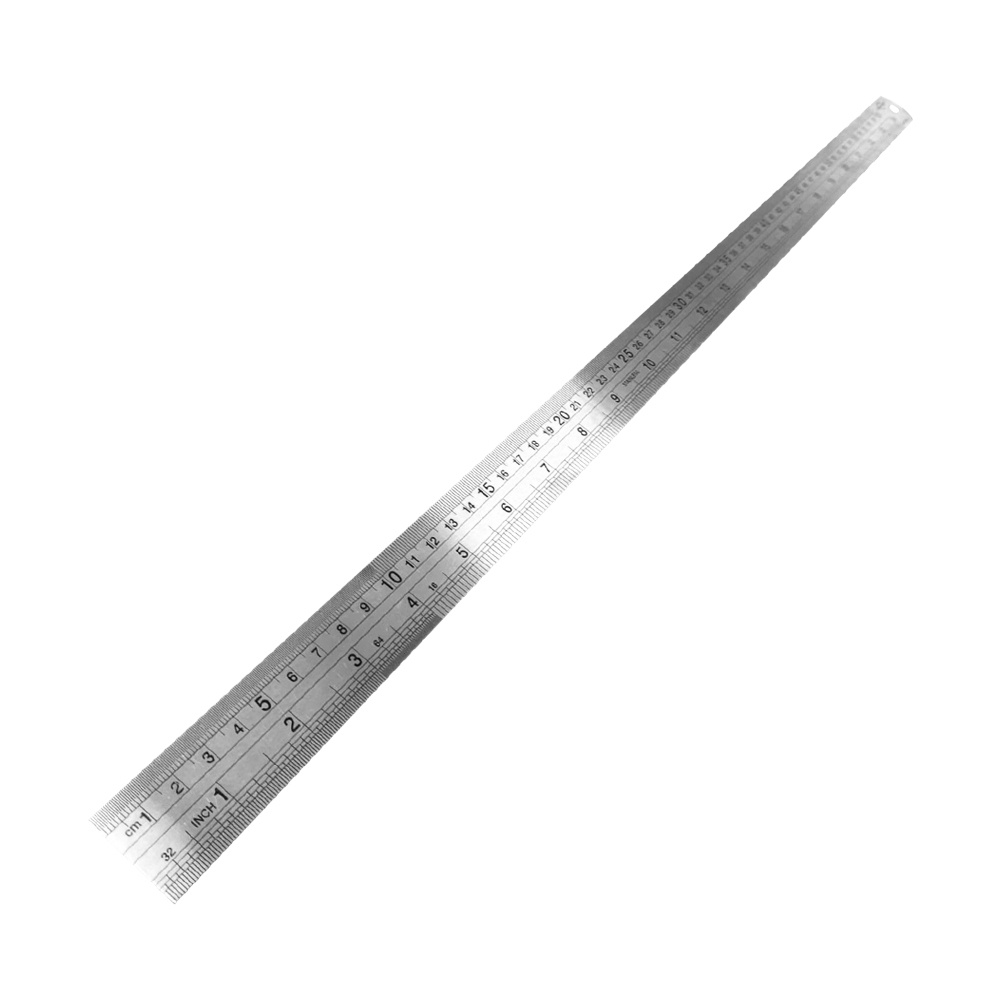 Regua  Aco  Inox    60cm - Brasfort