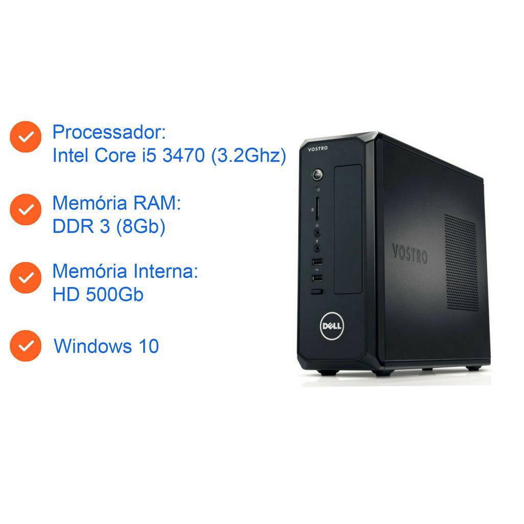 Computador Dell Vostro 270S Core i5 3470 8GB Hd 500GB Win10 | Shopee Brasil Computador Dell Vostro 270S Core i5 3470 8GB Hd 500GB Win10 | Shopee Brasil