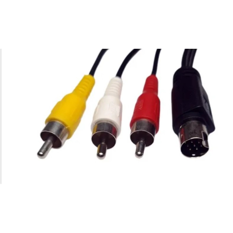 Cabo Sky Audio E Video S14 Din Rca 1,80m