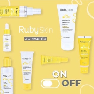 Linha Ruby Skin Care - On+Off- Ruby Rose