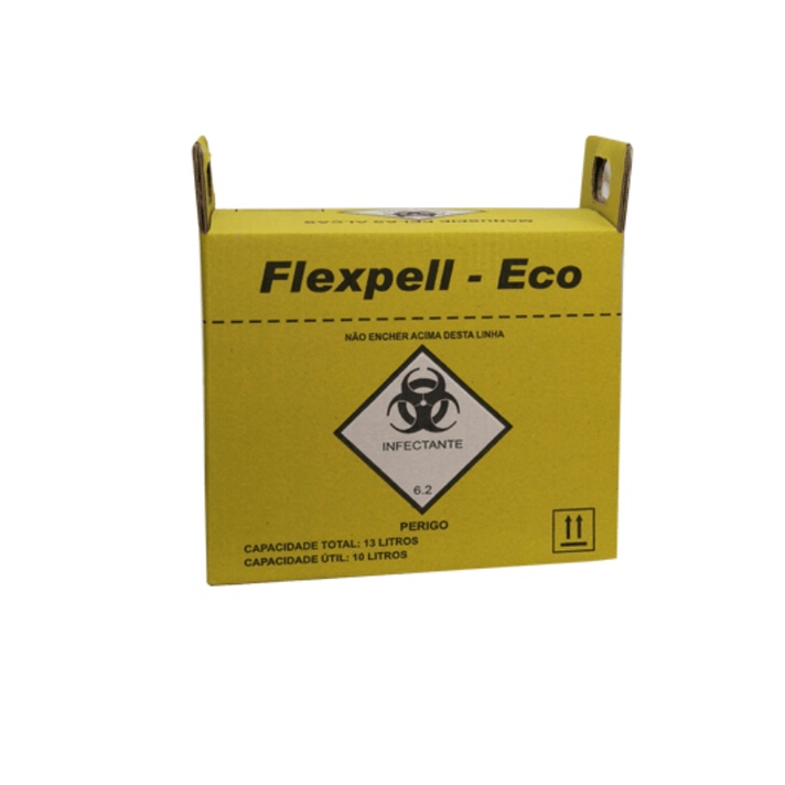 Caixa para Descarte Coletor de Materiais Perfurocortantes Descarpack em Oferta na Shopee