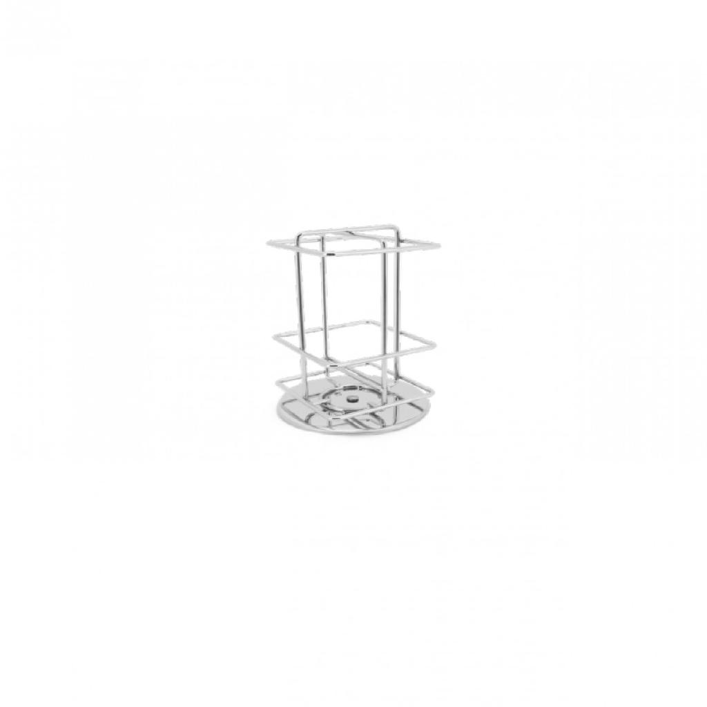 Porta Cápsula Cromado Giratório 40 capsulas Nespresso - Mimo