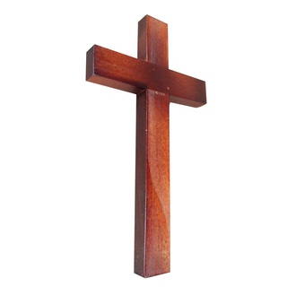 Crucifixo Grande 40cm Cruz de Parede em Madeira
