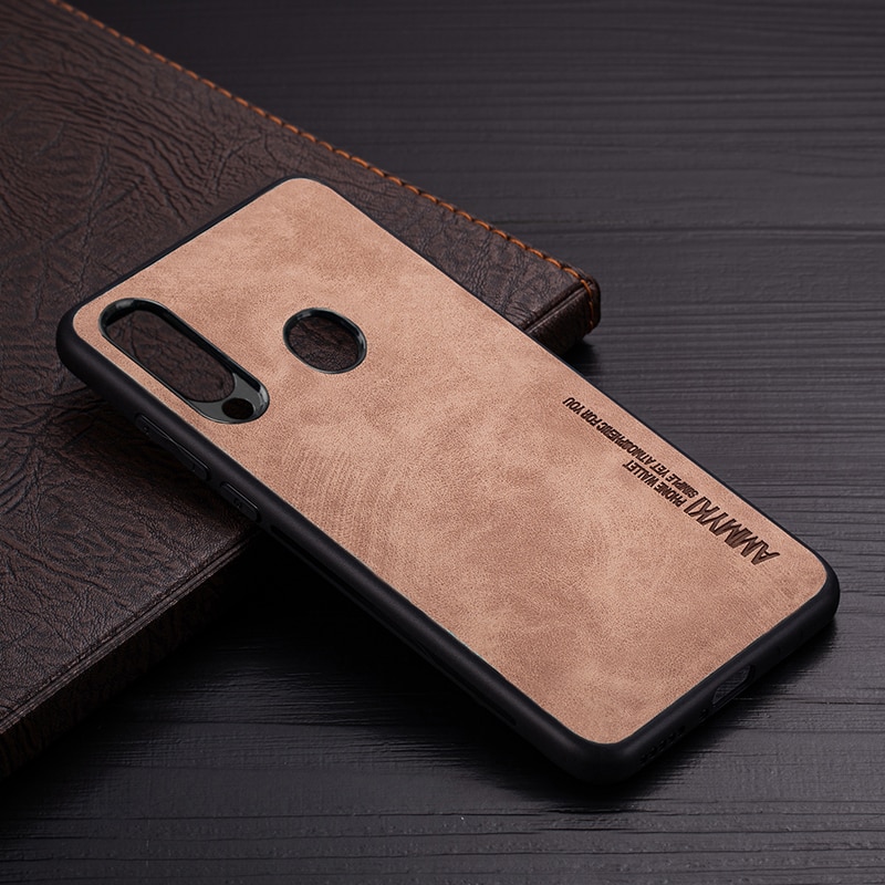 AMMYKI Silicone Moda Caso Para Samsung Galaxy A8S A10S A20 A30 M10S De Couro Do Plutônio A20E A20S A60 M40