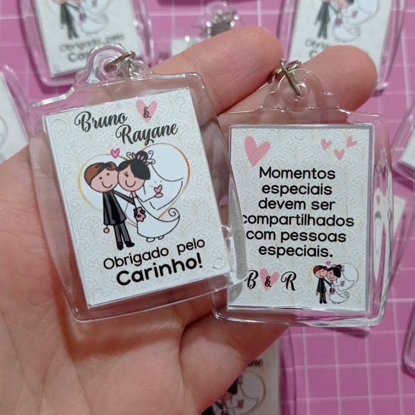 Kit Chaveiros Vários Temas(personalizamos o seu kit) lembrancinhas para Casamento, Aniversários, Aniversário de 15 anos, Batismos, Crismas, Reuniões, Bodas, etc.
