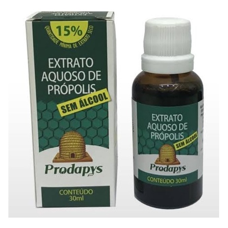 Extrato Aquoso De Própolis 30 Ml - Sem Álcool - Prodapys 