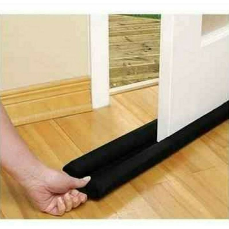 Protetor E Veda Porta Impermeável Preto 0,80 Cm