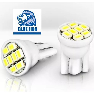 1 Lampada T10 8 Leds Smd Pingo Luz W5w 1026 Carro Moto
