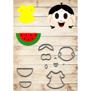 Kit Cortadores Tema Magali Promoção em Oferta na Shopee