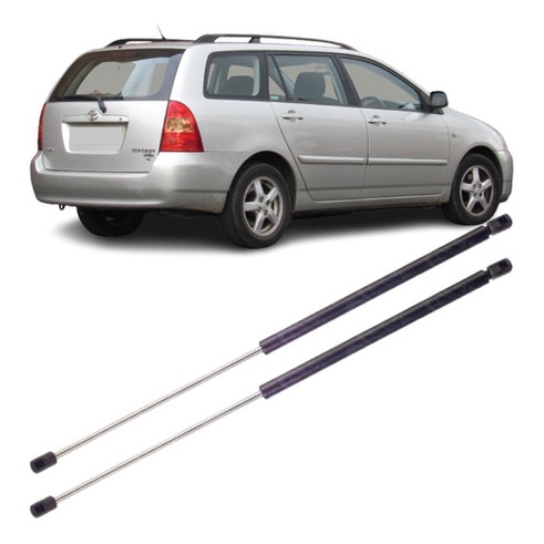 Par Amortecedor Tampa Traseira Apx Toyota Fielder 05 A 08