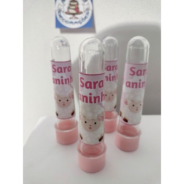 Tubete Ovelhinha / Lembrancinha Ovelhinha/ personalizados ovelhinha
