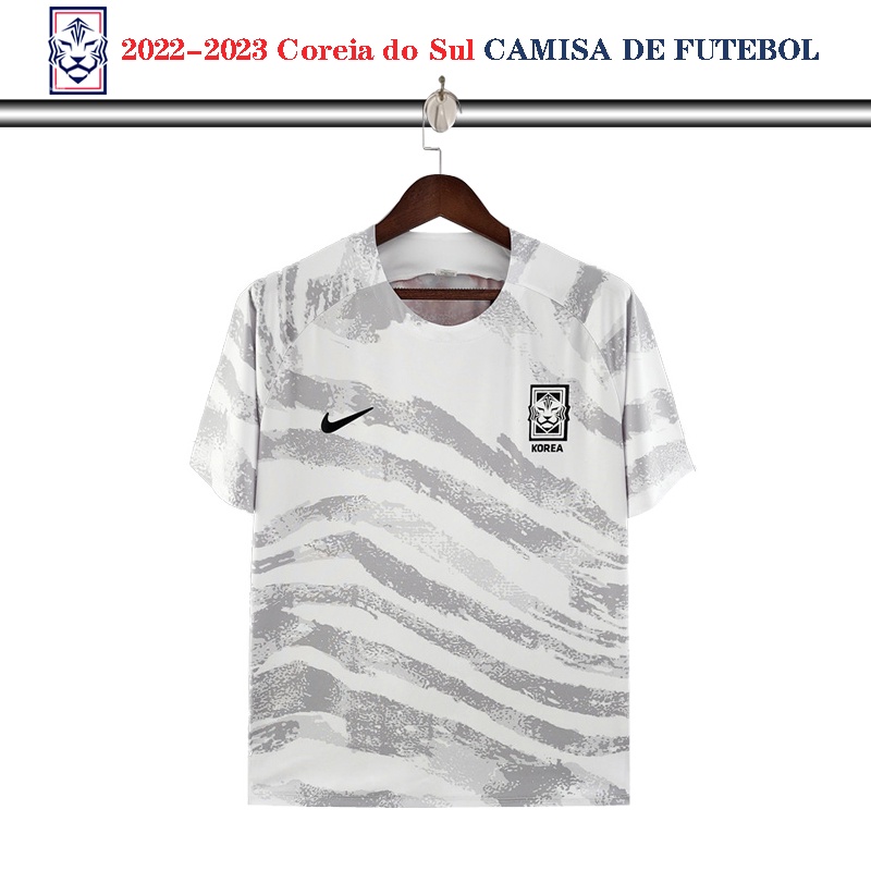 camisa de futebol Coreia do Sul 2022-2023 South Korea football jersey