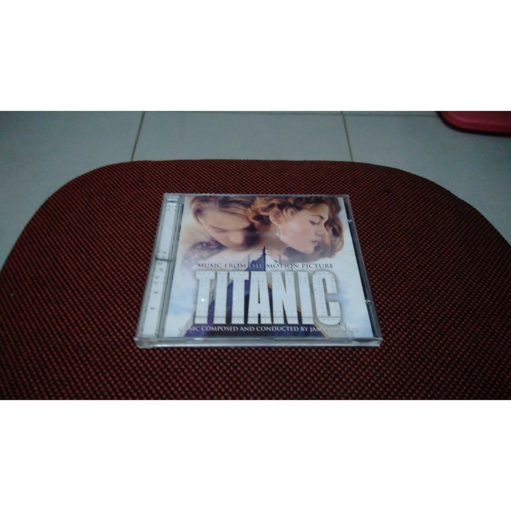 "Titanic", CD nacional, trilha sonora original, James Horner, Celine Dion