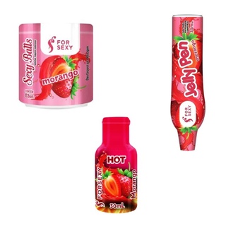 Melhore Seu Sexo - Caneta Comestivel + Bolinhas Funcionais + Gel Lubrificante For Sexy