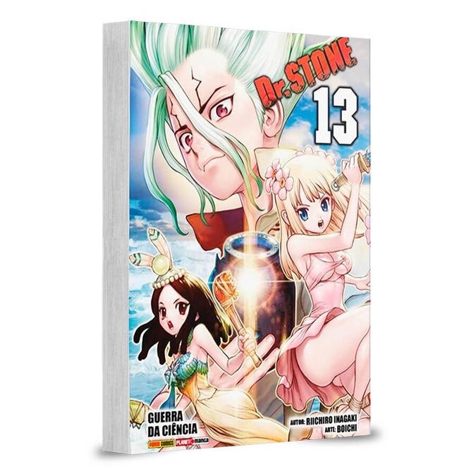 Mangá - Dr. Stone - 13 em Oferta na Shopee