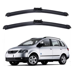 Par Palheta Limpador Parabrisa Silicone Volkswagen Spacefox 2006 A 2012 Kit