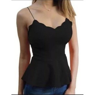 Blusa Nuvem Peplum Rodadinha Malha Crepe Blusinha Veraõ Balada