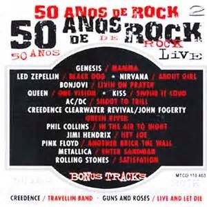 Cd 50 Anos De Rock 2 - Metallica, Pink Floyd, Kiss