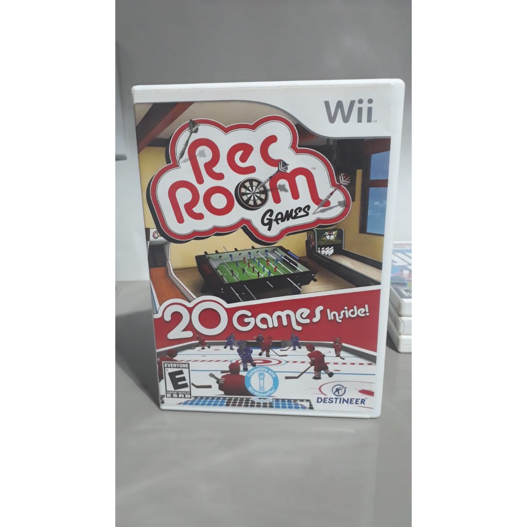 Jogo de Nintendo wii Rec Room Completo Shopee Brasil