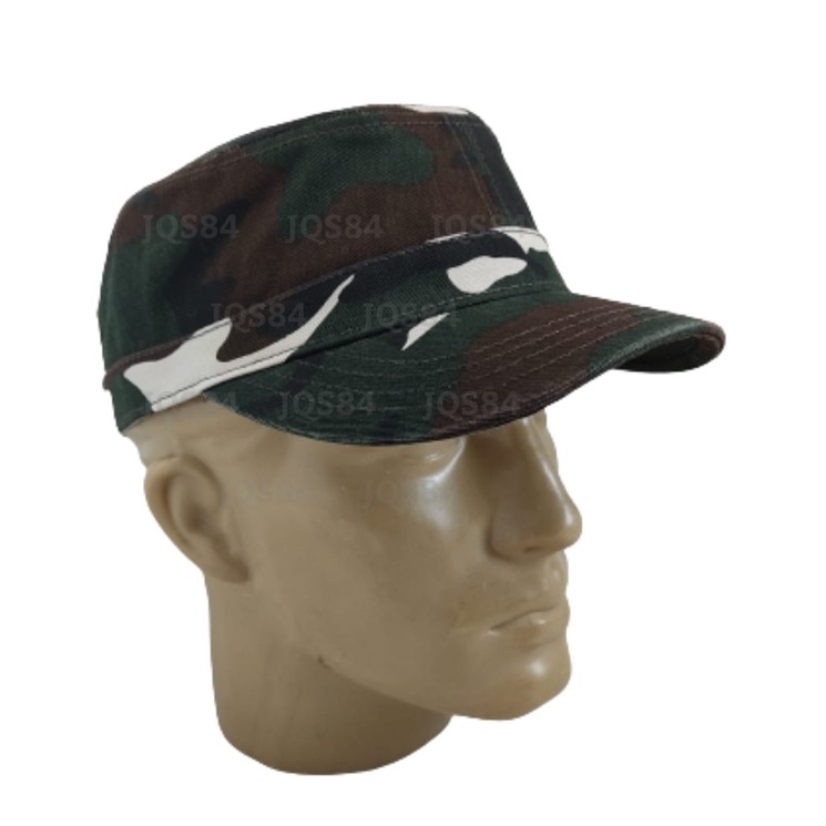 Boina Cap Boné Paladura Estilo Militar Camuflado de verde Linha Premium