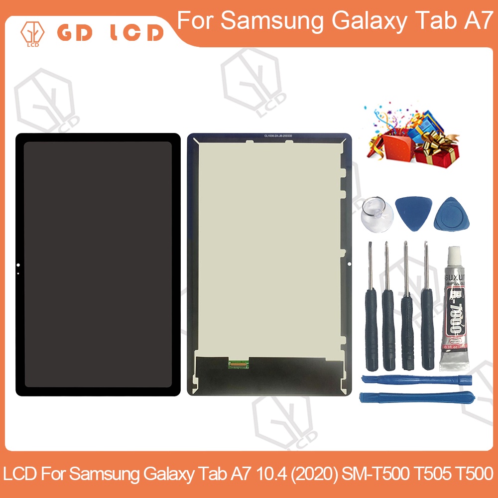 For Samsung Galaxy Tab A7 10.4 2020 SM-T500 LCD Display Touch Screen  Digitizer