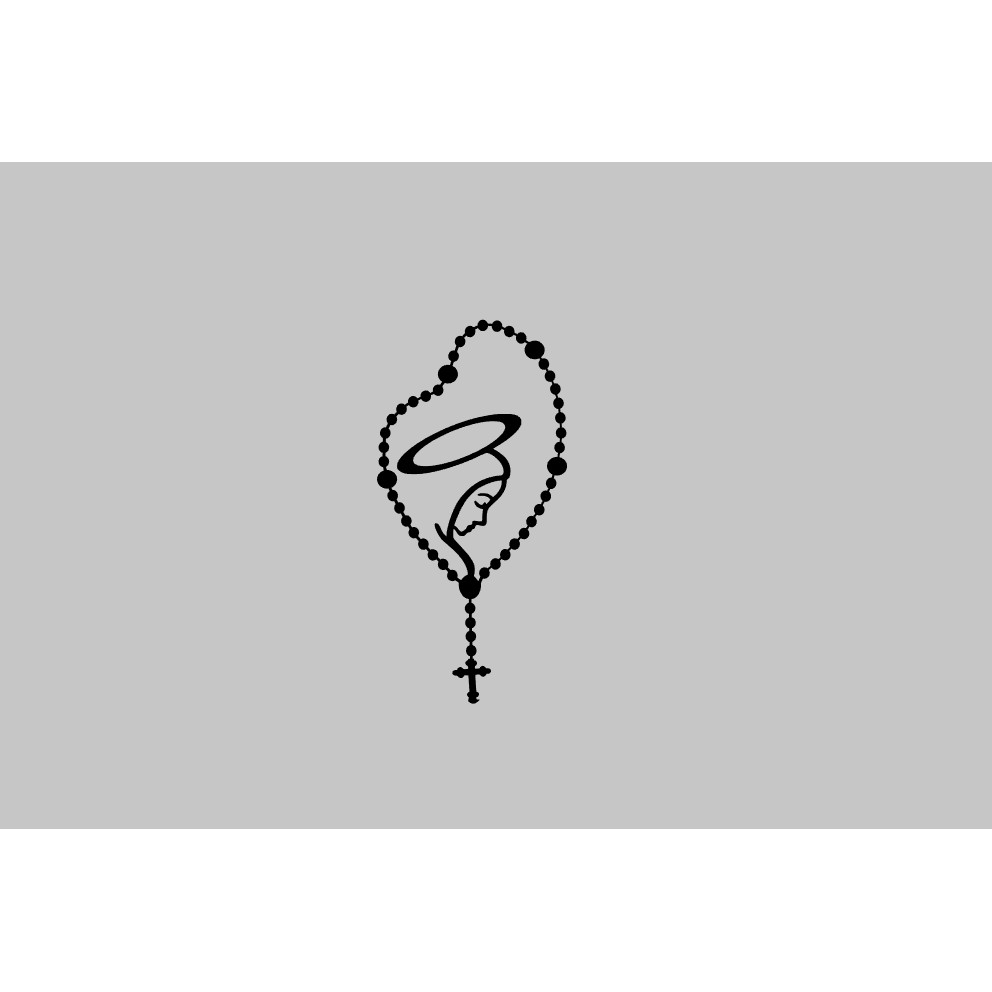 Adesivo Terço Nossa Senhora Aparecida em Oferta na Shopee