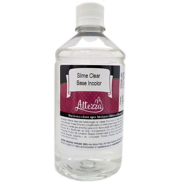 Cola Transparente Slime Clear Base 500grs Altezza