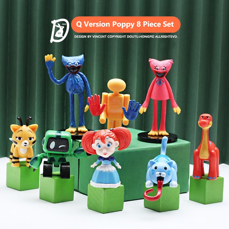 8 Modelos - Boneco Bobby Game para Carro ou Brinquedo Decorativo