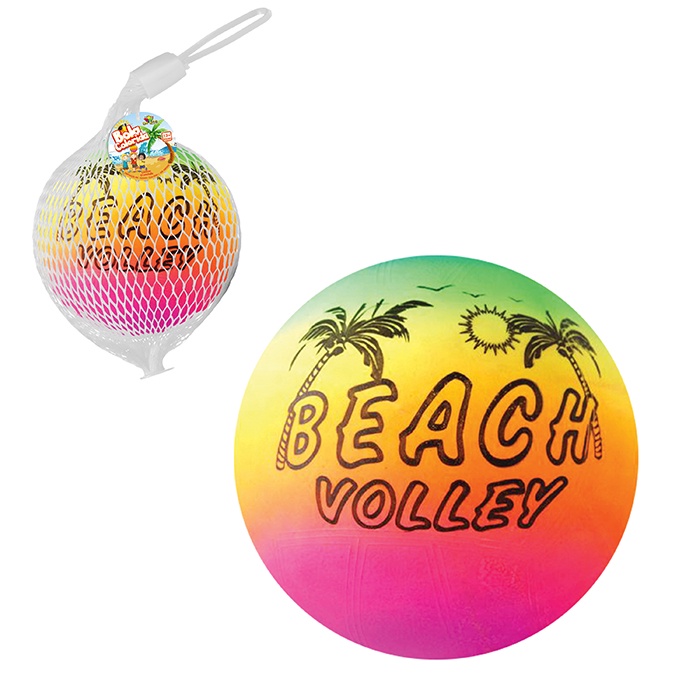 Bola de Volei Colorida Crianca Campo Praia Piscina Sitio