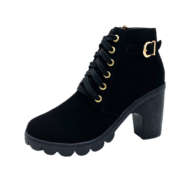 ladies boots lace up