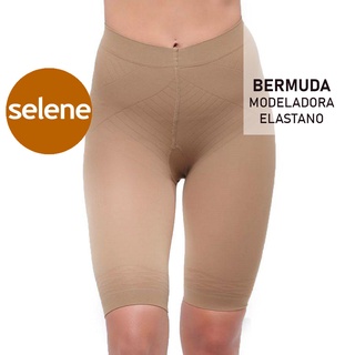 Bermuda Modeladora SELENE Original com Elastano Afina Cintura Compressão