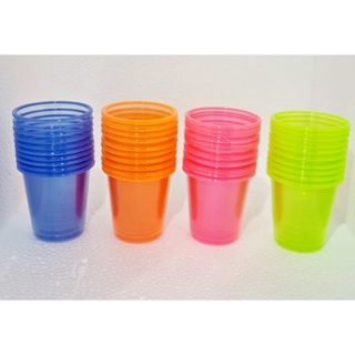 Copo Descartável De Shot Tequila Neon 30ml C/ 10un. em Oferta na Shopee