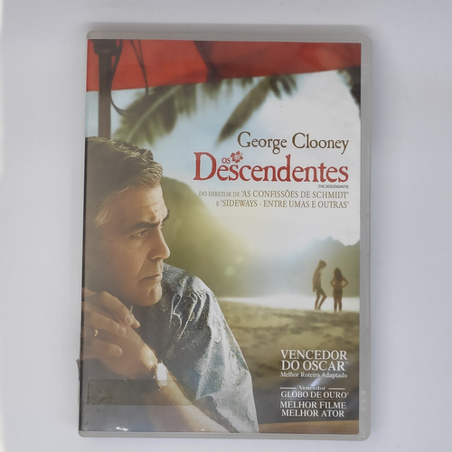 Dvd Original Os Descendentes - George Clooney Filmes Em Dvd