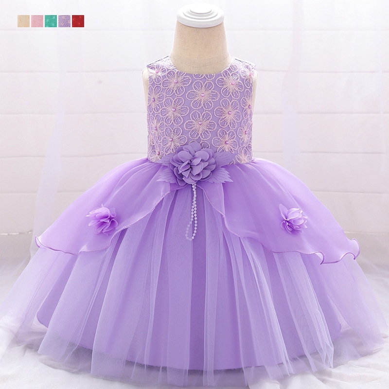 vestido de princesa para aniversário de 1 ano