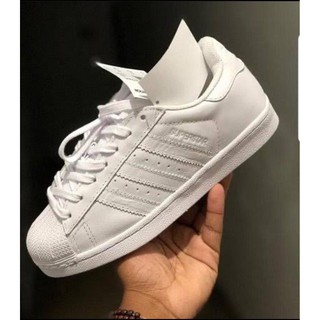 Adidas superstar deals todo branco