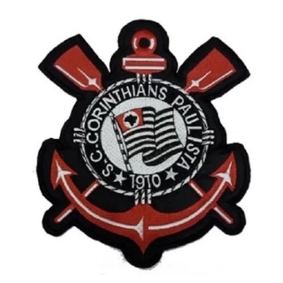 Escudo Futebol Brasil Sp Patch Bordado 1pets 9cm Bordados..