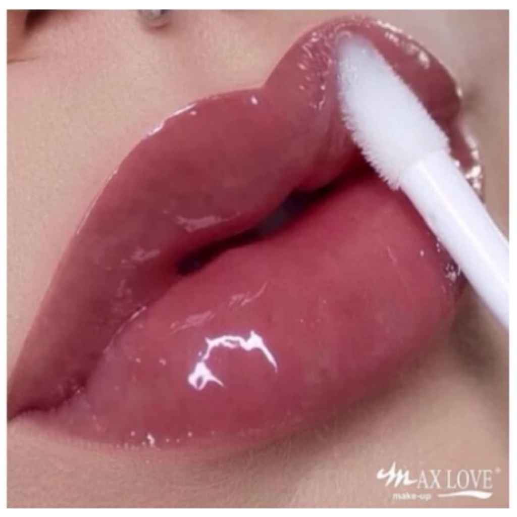 Brilho Labial Gloss Latex Brilho Incolor LipBatom Lip Gloss Volumoso Asu Lábios Makeup  Hidrata